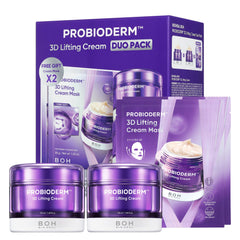 BIOHEAL BOH front packaging of 3D lifting cream showing premium gift set benefits