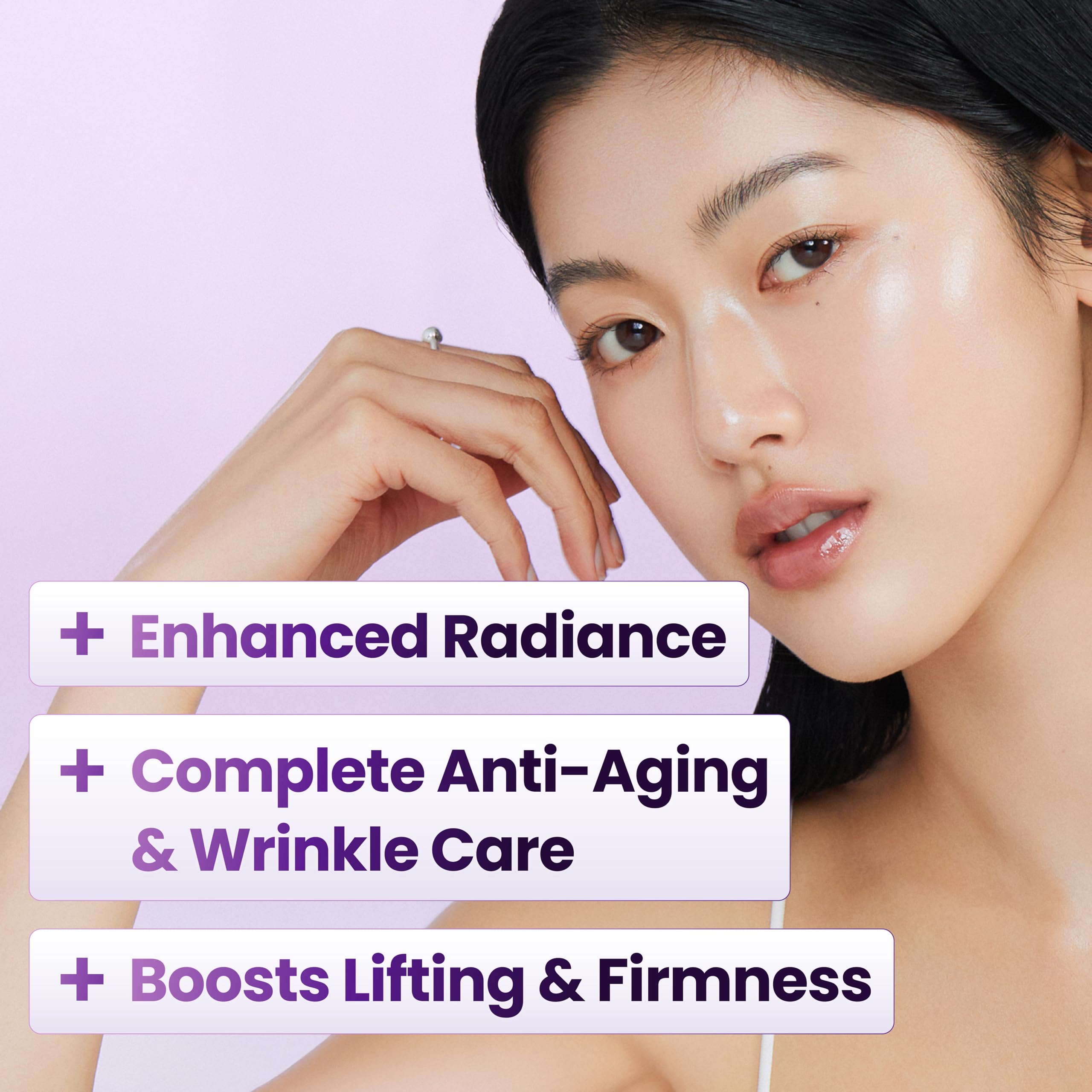 BIOHEAL BOH lifting sheet mask pack front view showing concentrated peptide lift