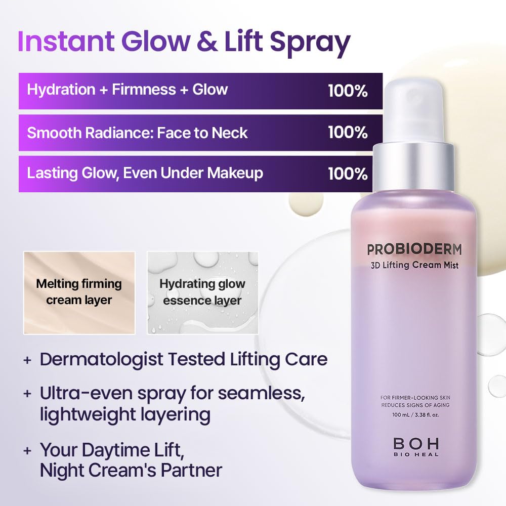 BIOHEAL BOH label and ingredients panel for transparent product details