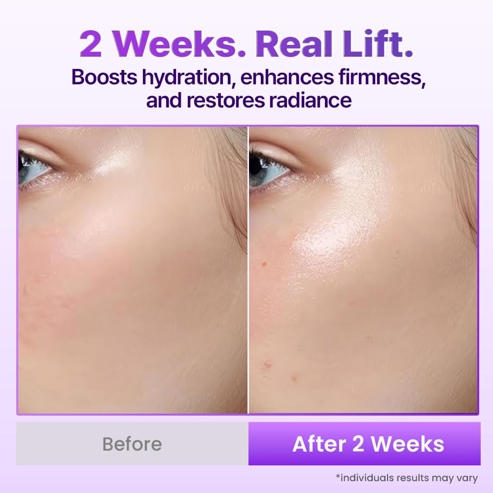BIOHEAL BOH mist applied over makeup to add dewy luminous finish