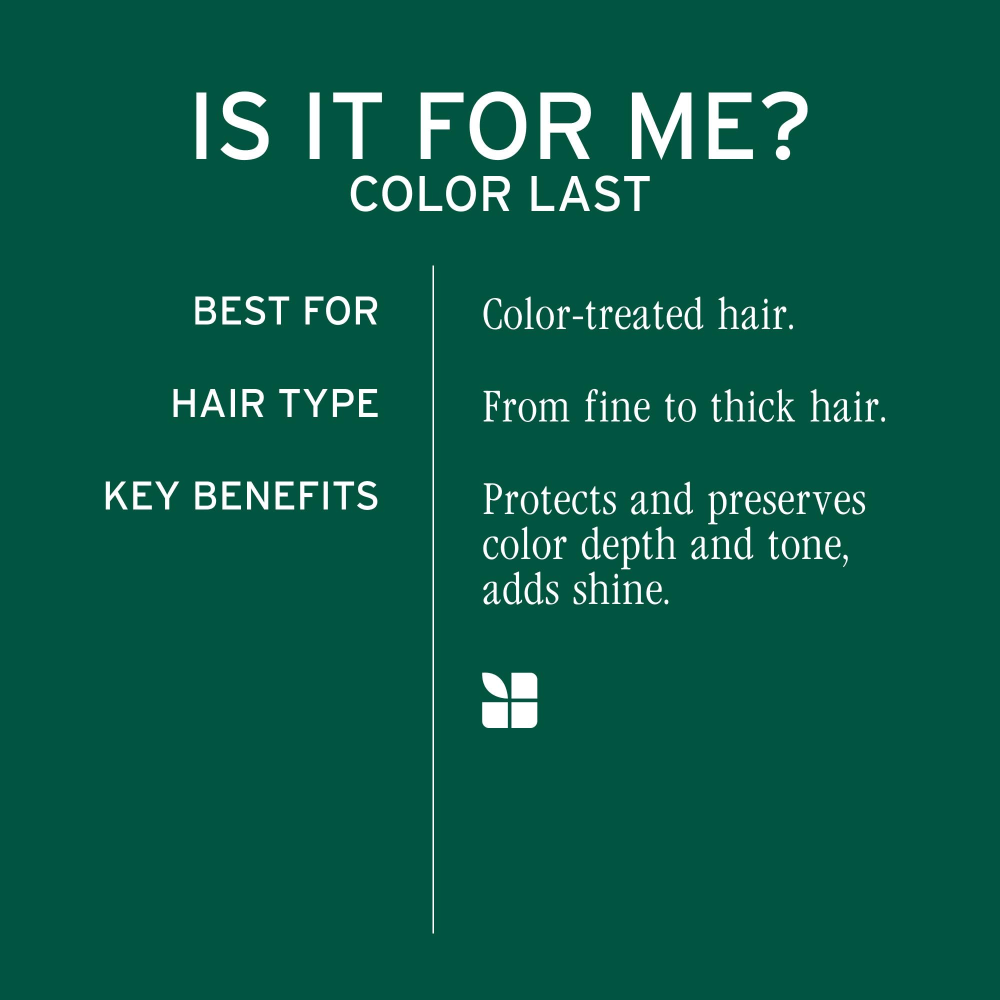 Biolage pouring shampoo to show recommended amount