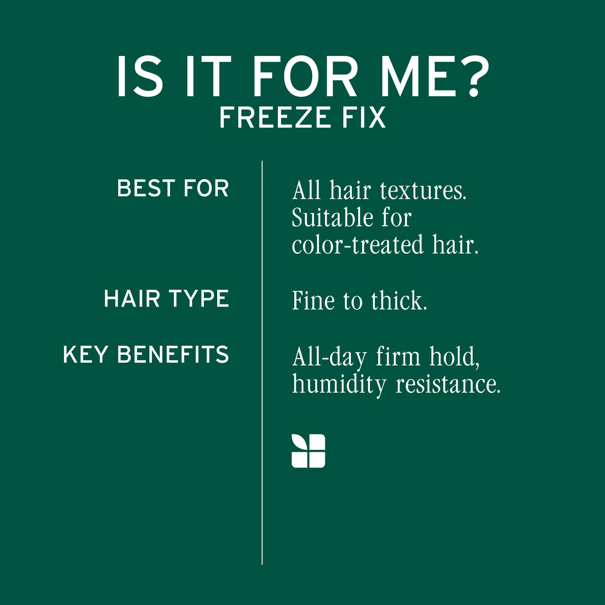 Biolage hairspray mist in use adding hold and anti-frizz