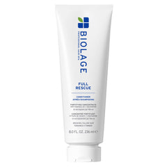 Biolage front packaging showing conditioner and fuller-looking hair benefit