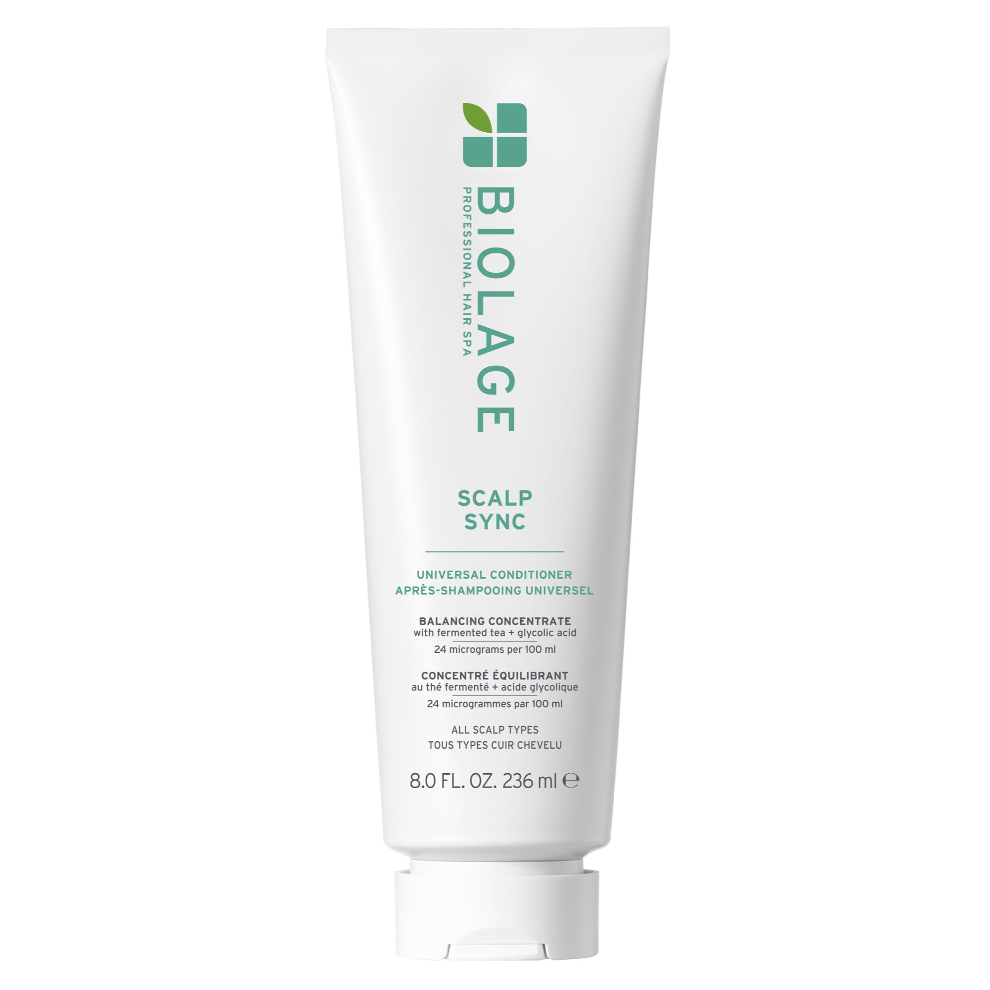 Biolage Scalp Sync front packaging showing bottle and label, brand clarity