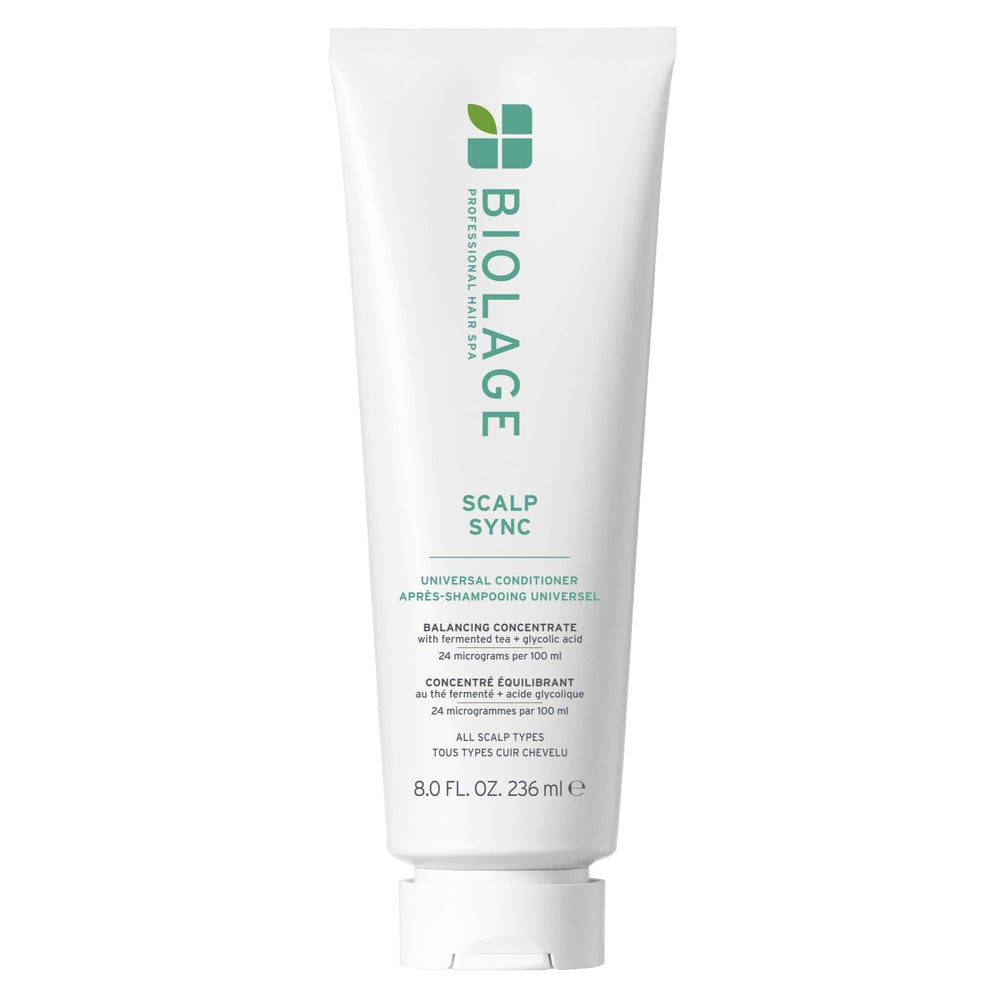 Biolage Scalp Sync front packaging showing bottle and label, brand clarity