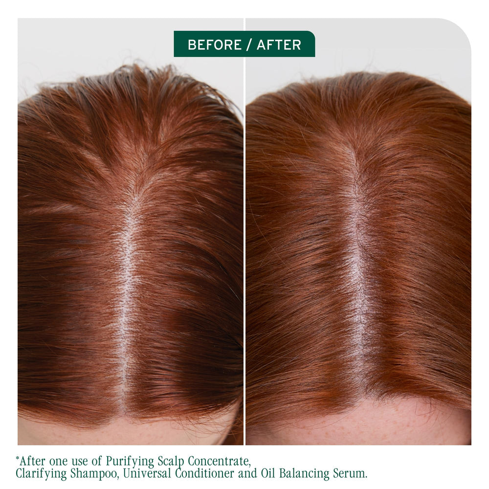 Biolage label close-up highlighting active fermented tea blend