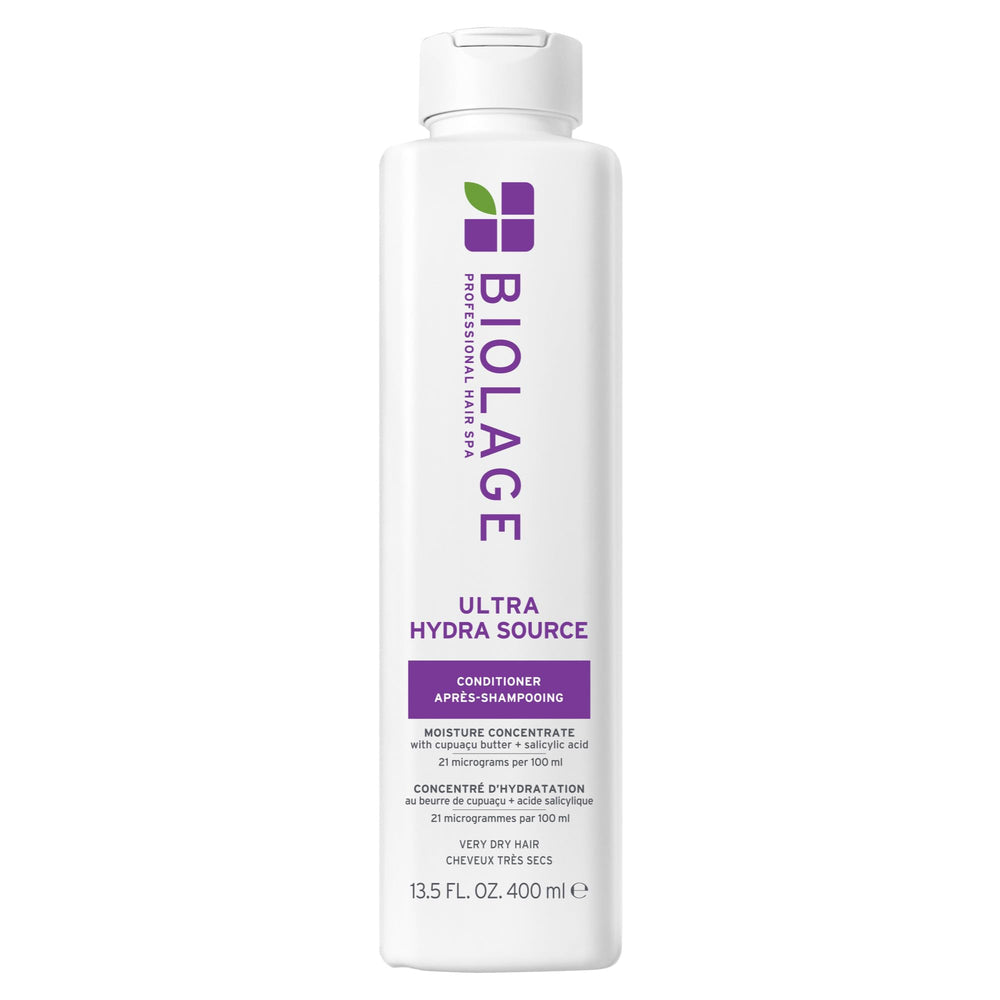 Biolage front packaging showing conditioner for deep hydration and salon results