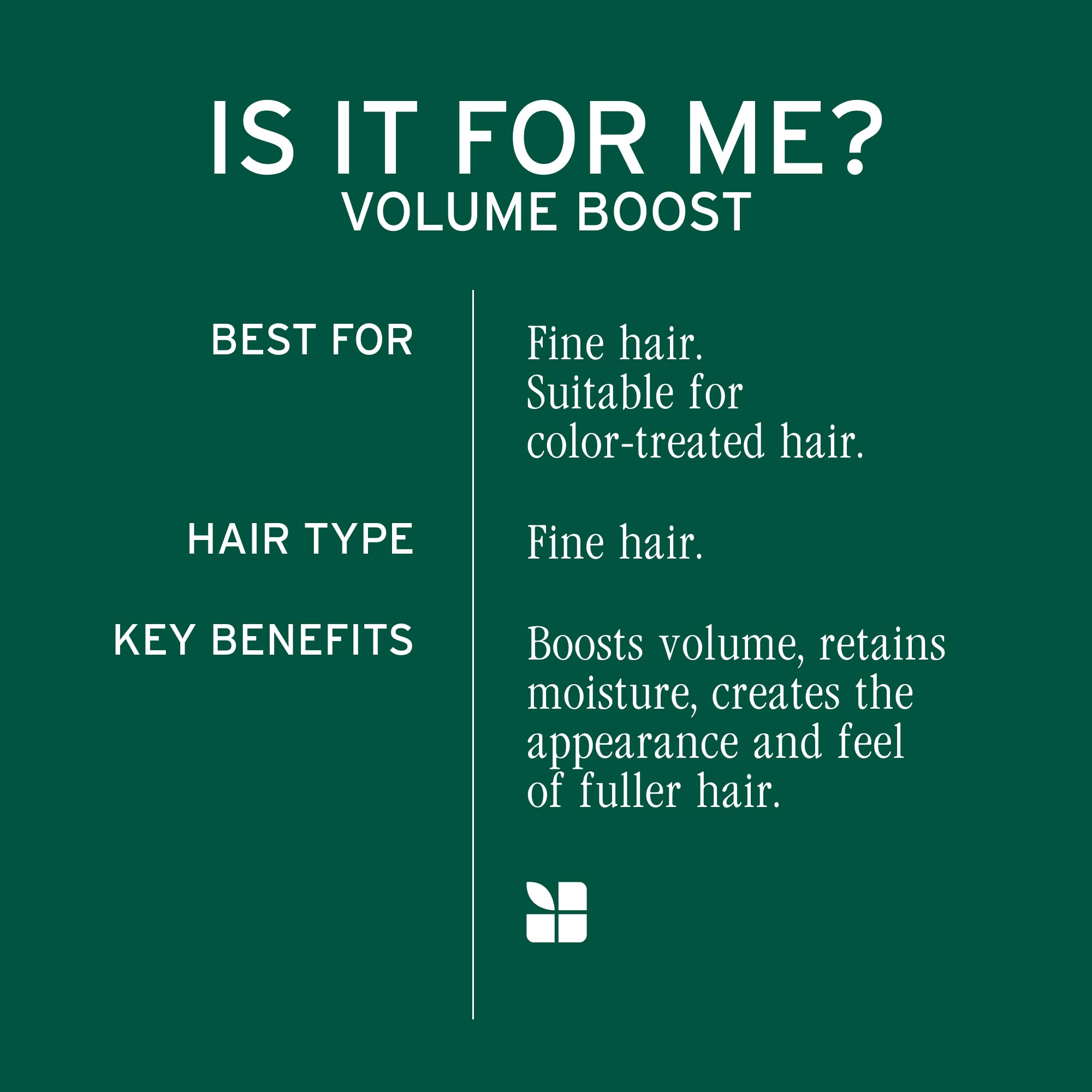 Biolage before and after strands showing fuller-looking hair benefit