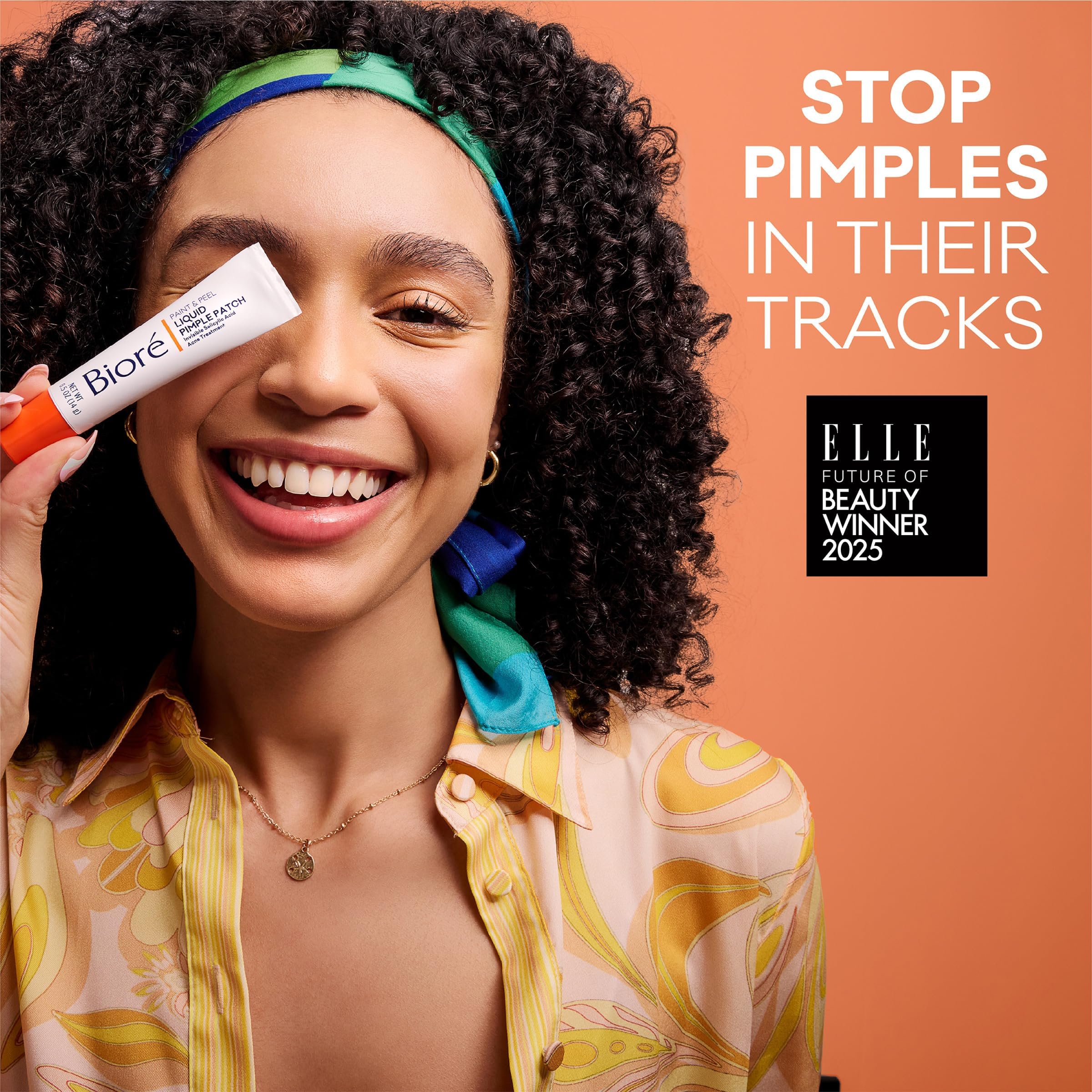 Bioré close-up of applicator tip for precise spot treatment