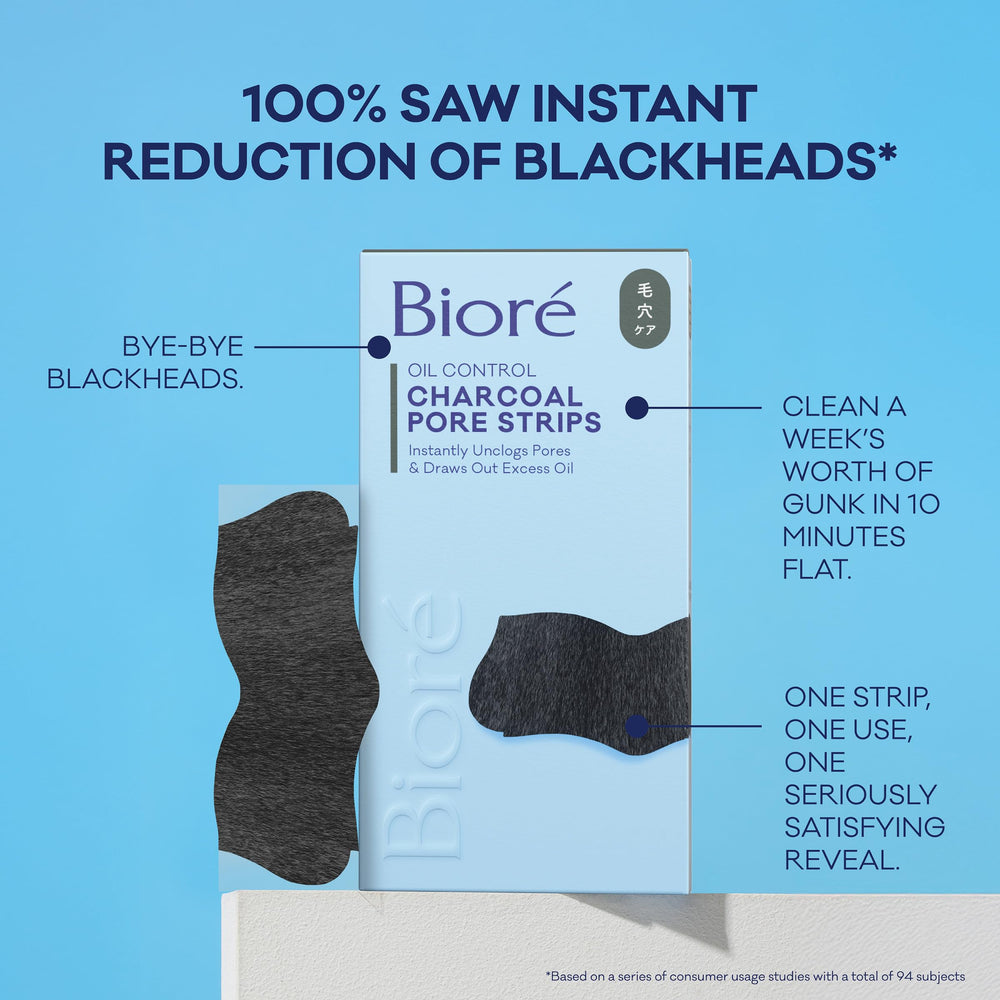 Bioré product label detail showing C-bond tech and safety info benefit