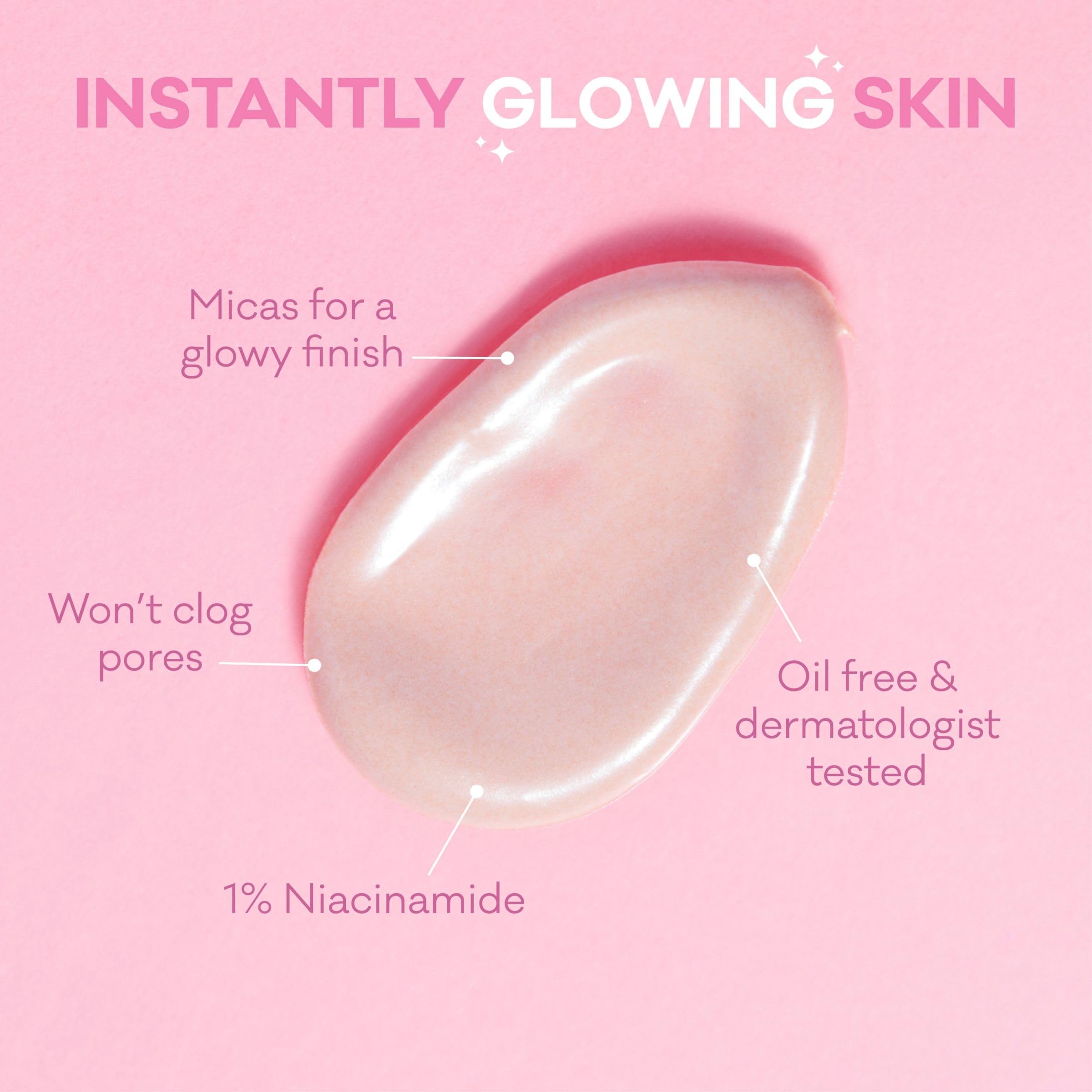 Bioré under makeup primer showing seamless layering and longwear benefit