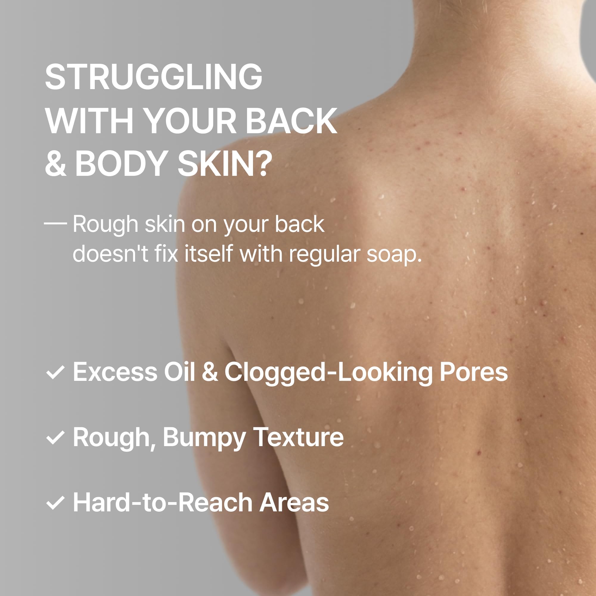 Biorga label close-up highlighting BHA LHA PHA active ingredients and clinical claim