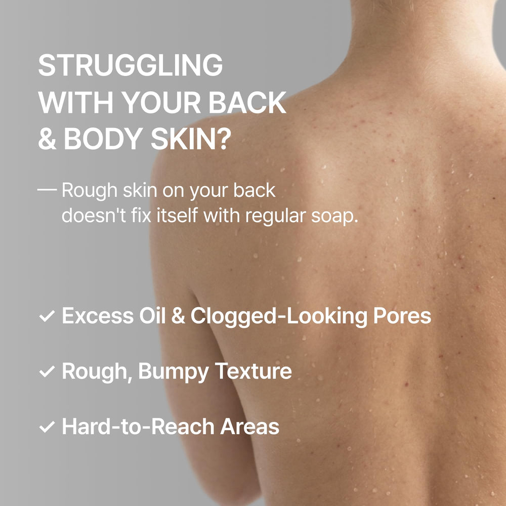 Biorga label close-up highlighting BHA LHA PHA active ingredients and clinical claim