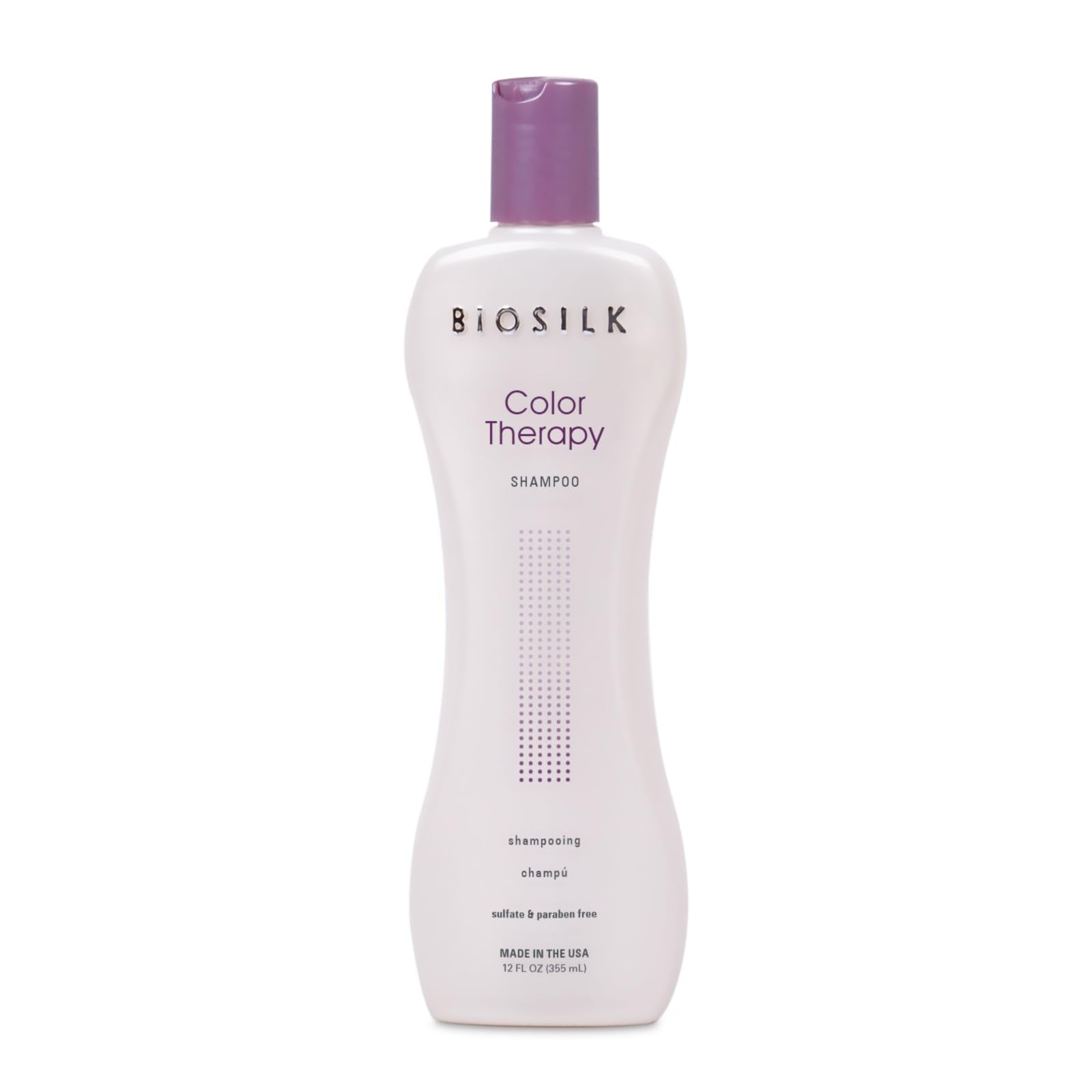 BioSilk front bottle view showing label and clean design benefit preservation