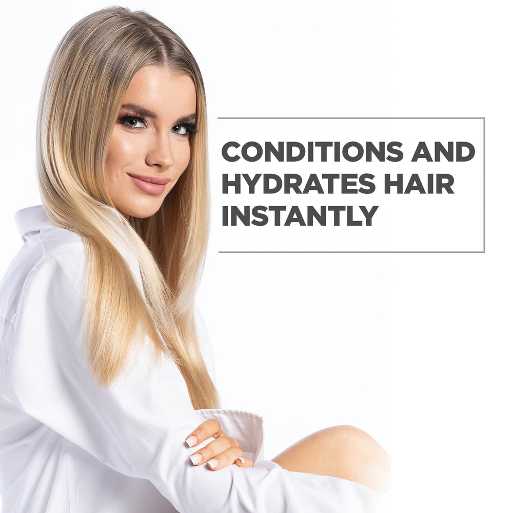 BioSilk protecting hair while using a blow dryer showing heat protection benefit