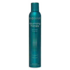 BioSilk front packaging showing 10 oz bottle and brand logo, promotes long‑lasting hold