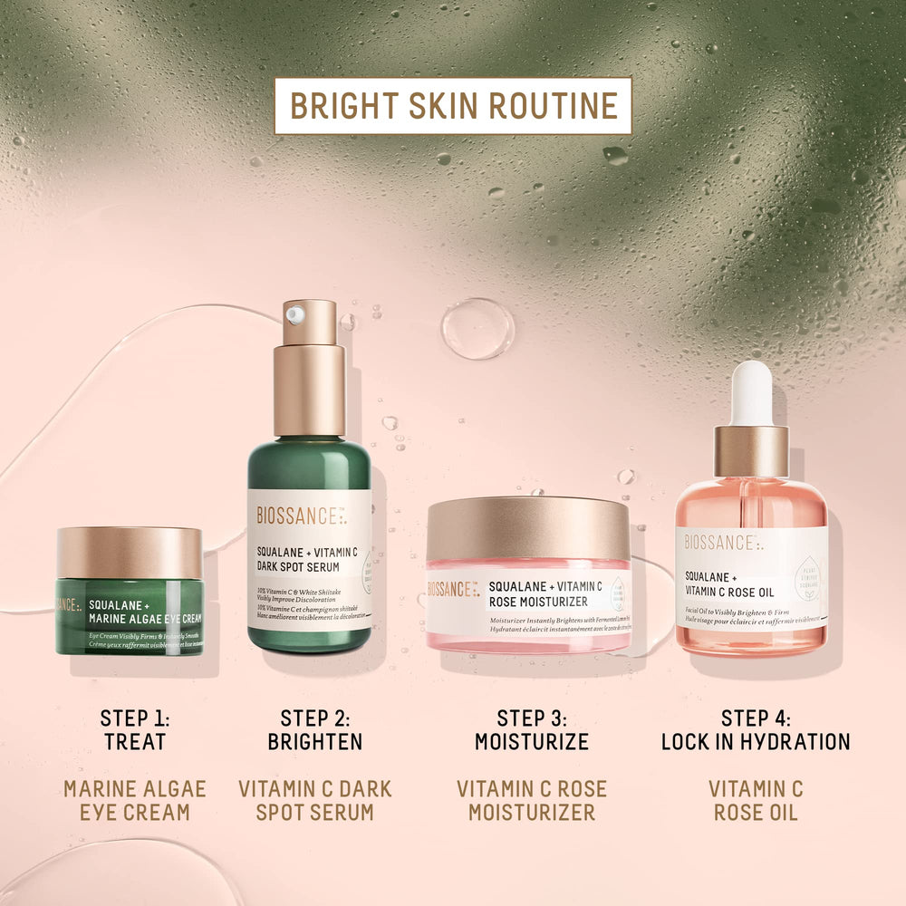 BIOSSANCE Allure Best of Beauty badge emphasizing award recognition