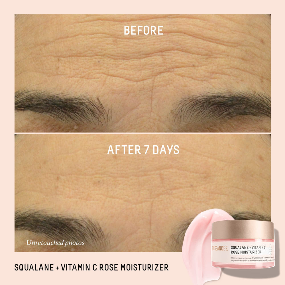 BIOSSANCE close-up label highlighting active ingredients and clean formula
