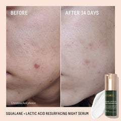 BIOSSANCE serum droplet texture close-up illustrating smooth absorption
