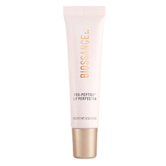 BIOSSANCE front packaging showing sleek clear lip perfector and benefits