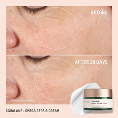 BIOSSANCE close-up of whipped cream texture for lightweight hydration
