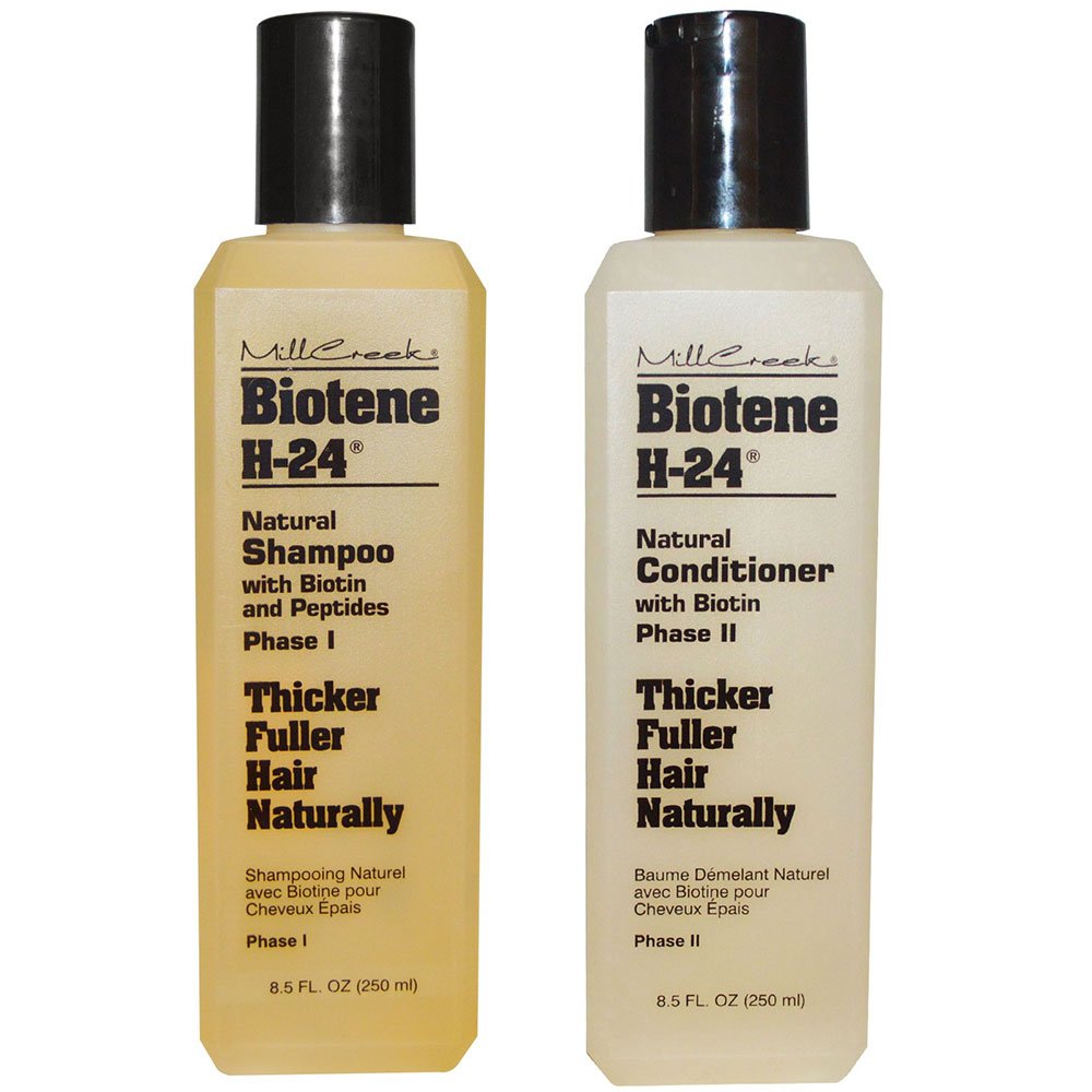 Mill Creek Biotene front packaging showing both bottles and benefits