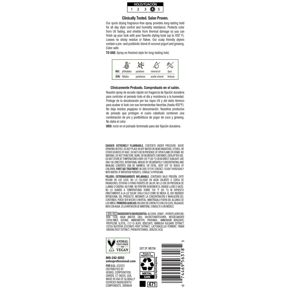 Biotera applied to color-treated hair preserving vibrancy benefit