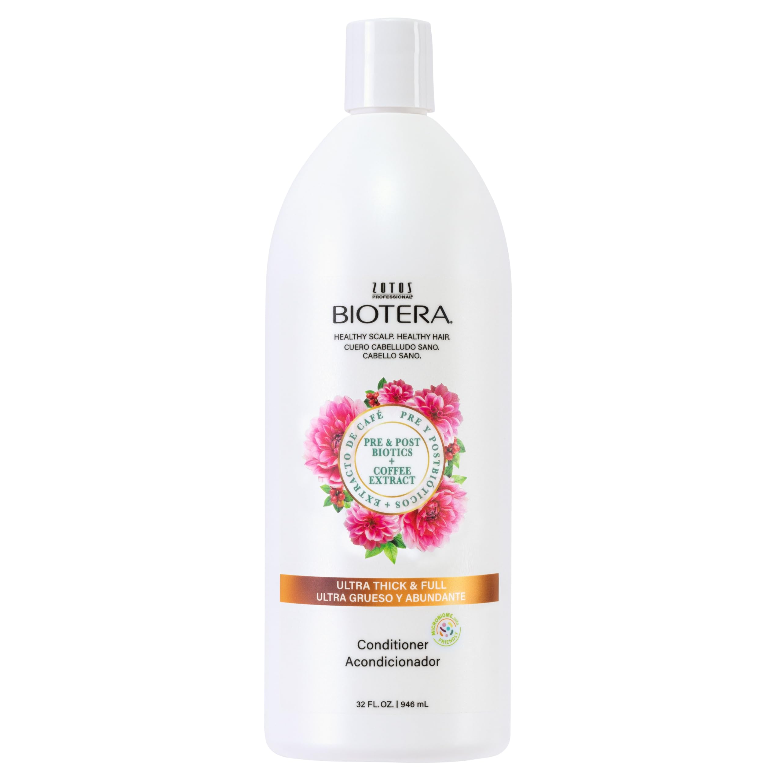 Biotera front label on 32 oz bottle showing product name and benefits
