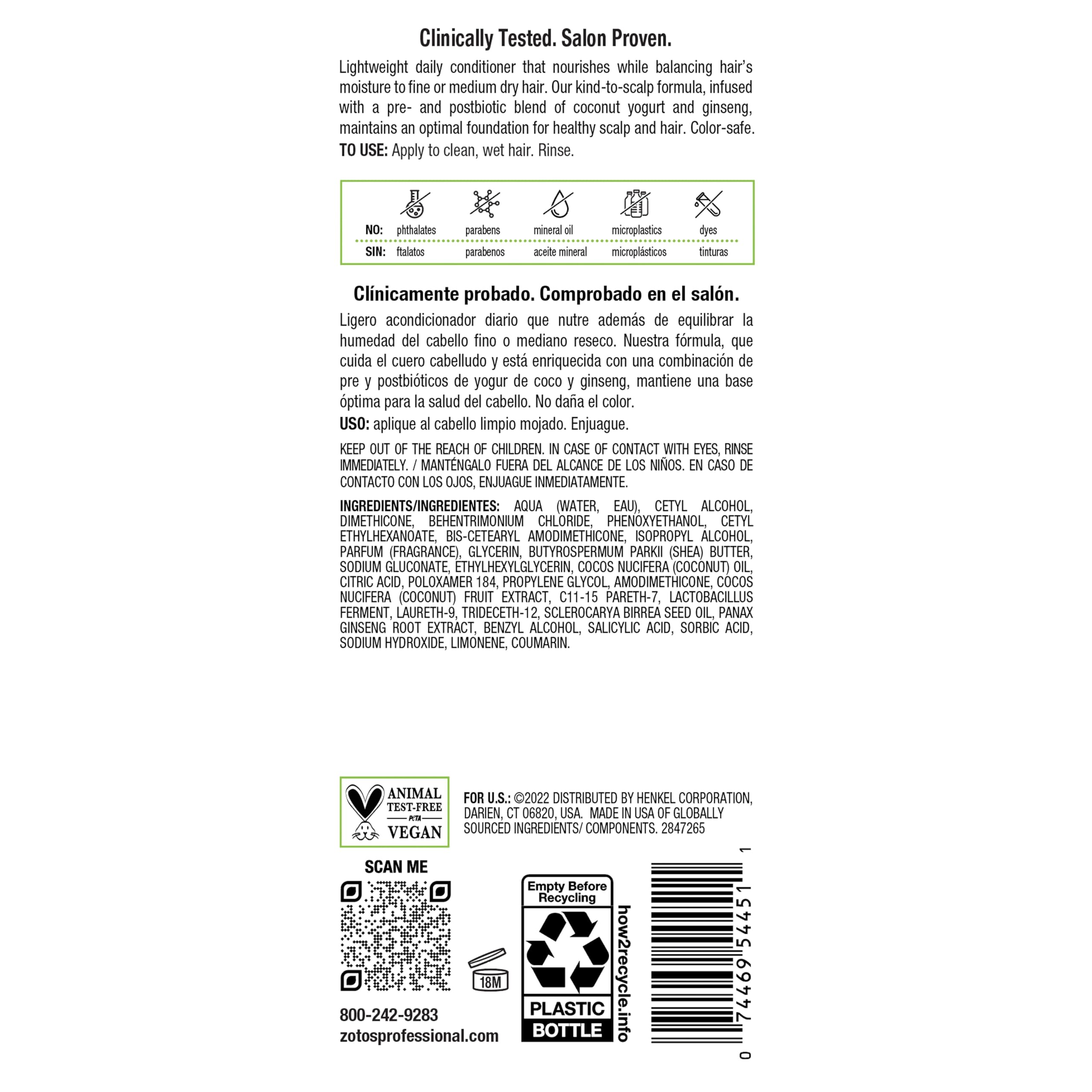 Biotera 15.2 fl oz bottle next to common items showing product size advantage