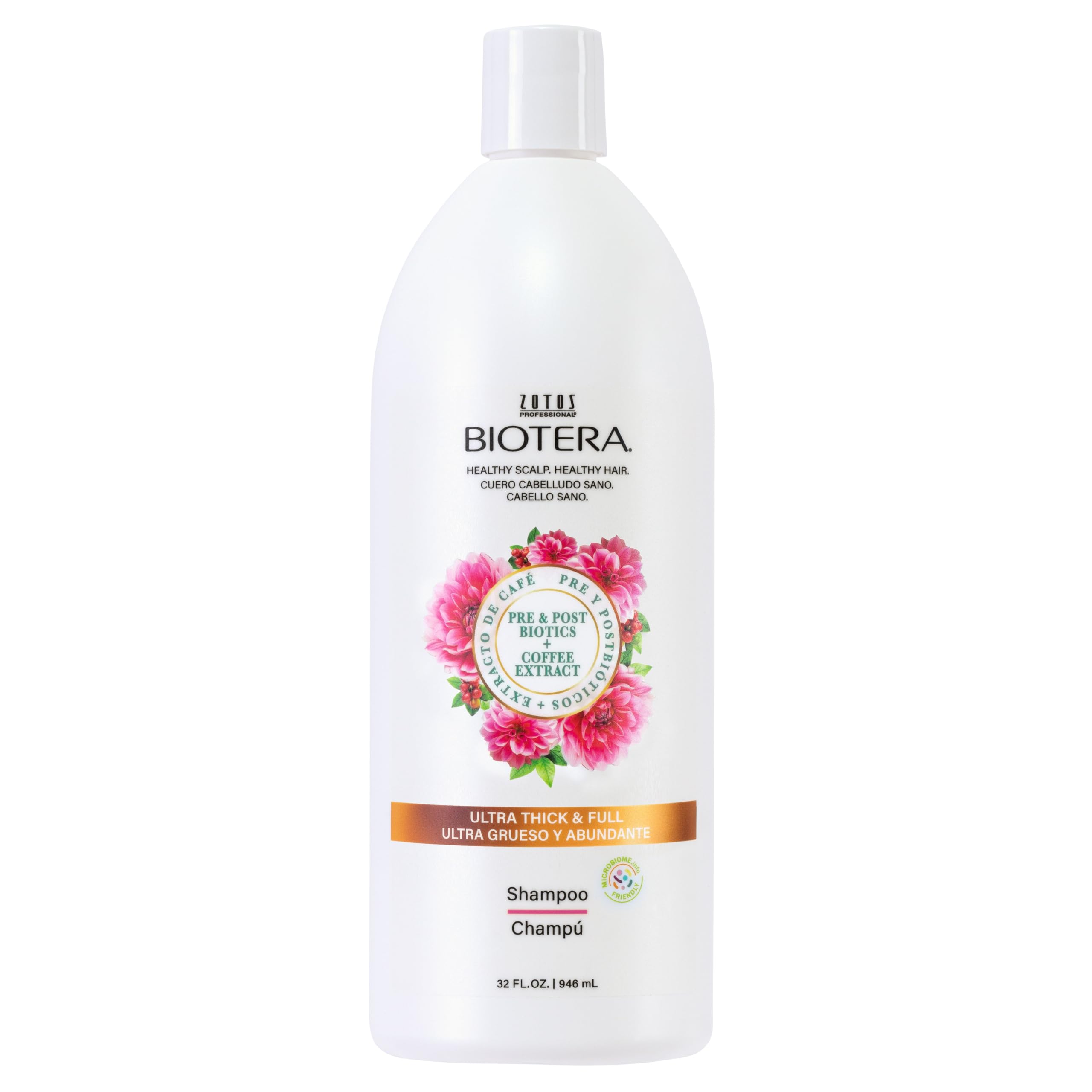 Biotera front bottle view showing 32 fl oz and volumizing benefits