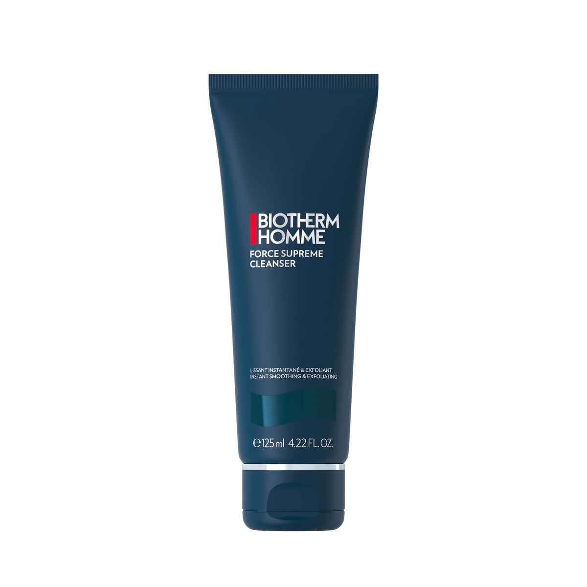Biotherm Force Supreme cleanser front packaging showing product benefits
