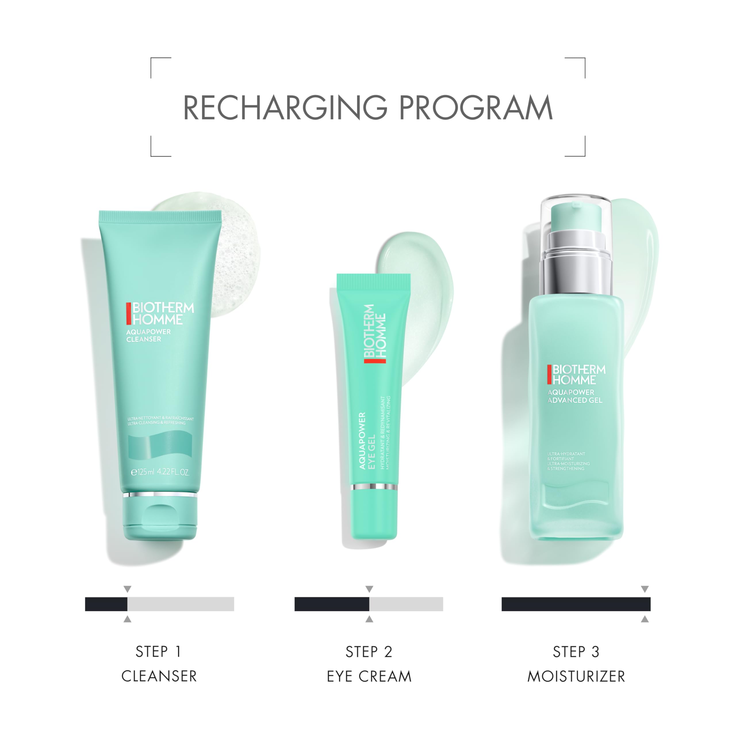 4.2 fl oz tube beside common items for scale showing Biotherm travel-friendly size