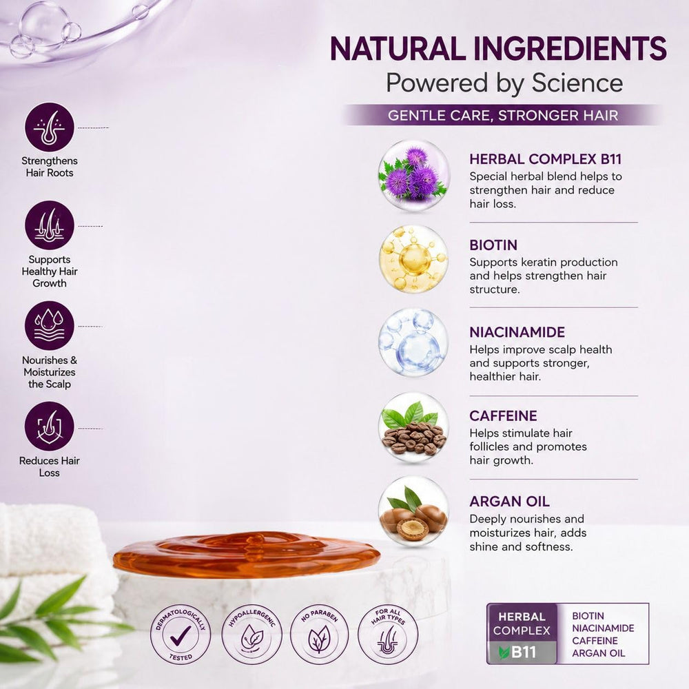 BIOXCIN label ingredient list visible highlighting herbal extracts benefit