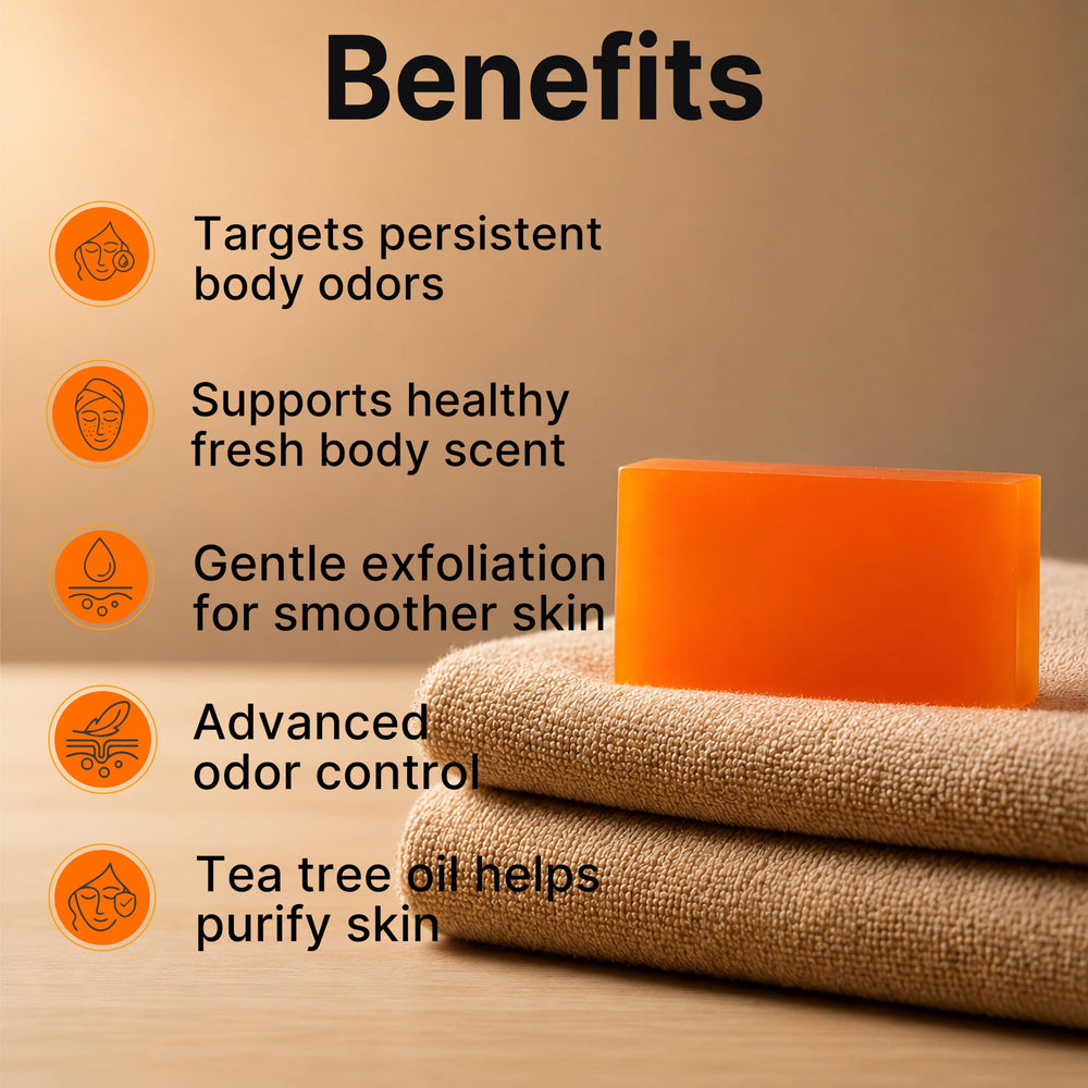 BIOXI soap lather in hand demonstrating rich creamy foam
