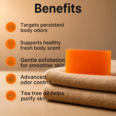 BIOXI soap lather in hand demonstrating rich creamy foam