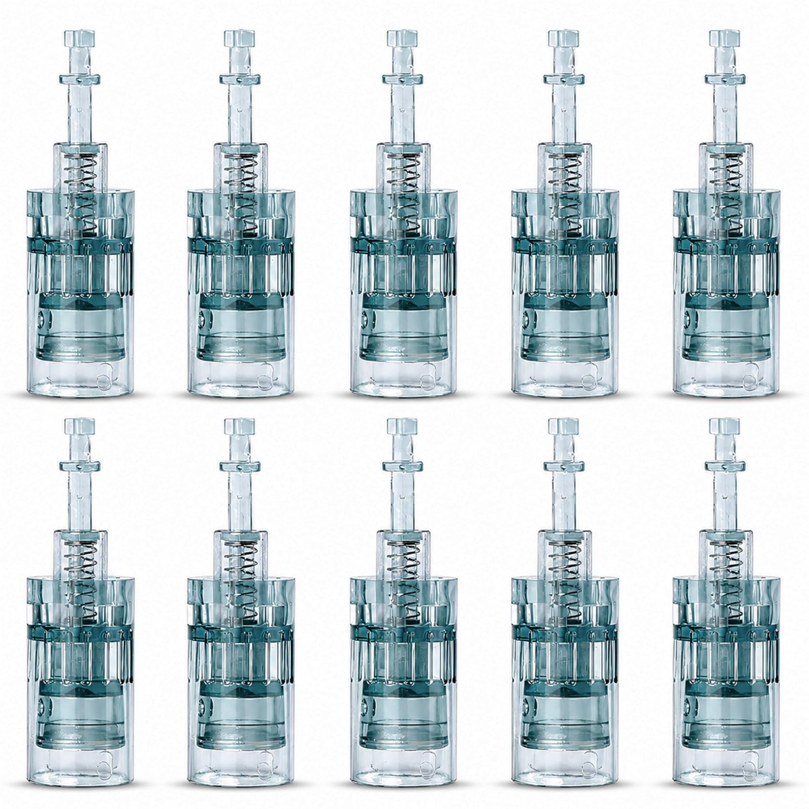Bird Here front packaging showing ten sealed cartridge refills and benefits