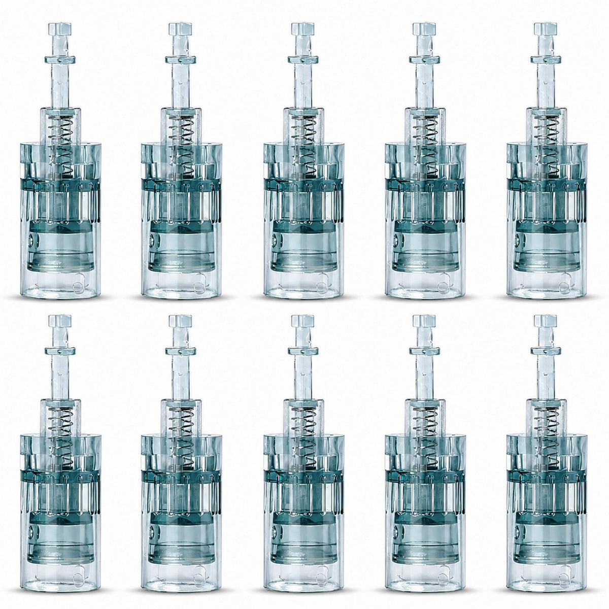 Bird Here front packaging showing ten sealed cartridge refills and benefits