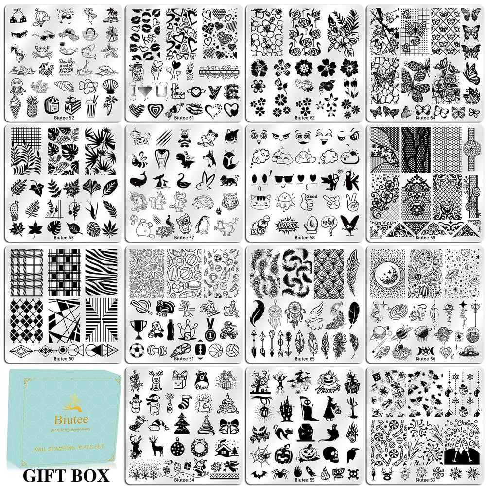Biutee close-up of etched plates delivering crisp detailed designs