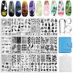 Biutee front packaging showing plates and stamper for easy storage