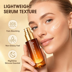 BIYSBER application on cheek demonstrating even spread and improved skin feel