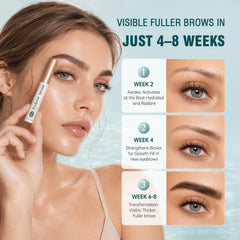 BIYSBER close-up of precision doe-foot applicator for accurate brow application