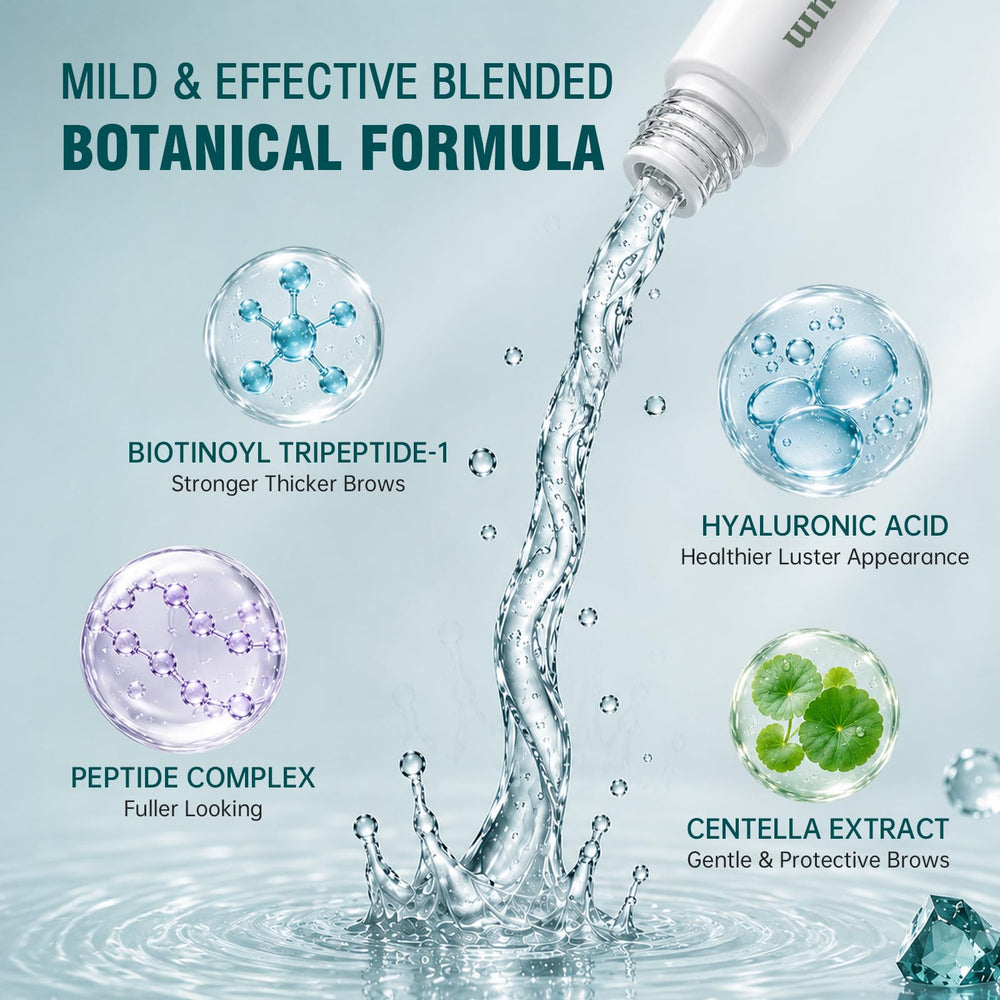 BIYSBER ingredient label listing peptides and hyaluronic acid for transparency
