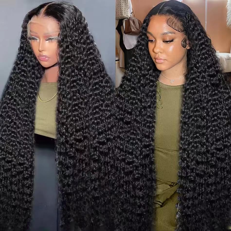 BJVT front lace frontal showing natural hairline and realistic parting benefit