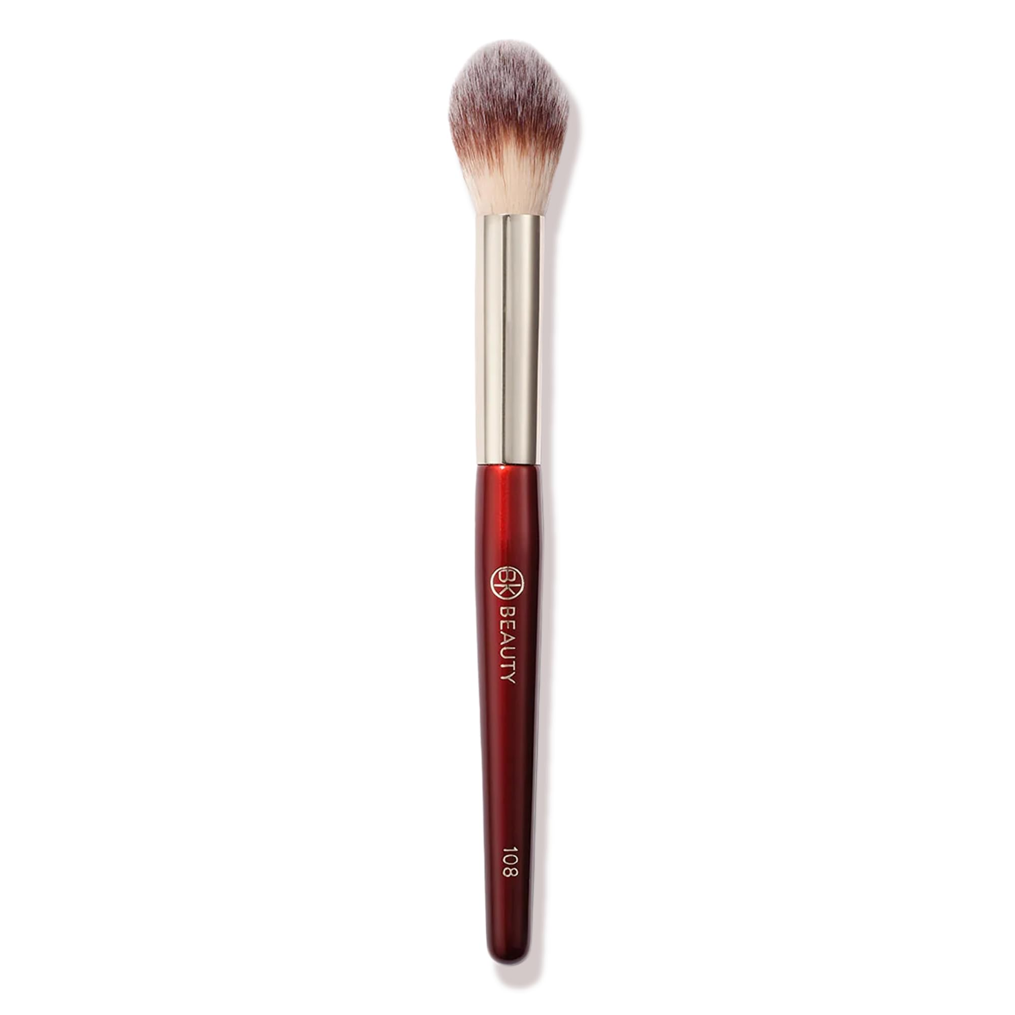 BK BEAUTY 108 front view showing tapered brush head for precise setting
