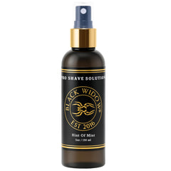 Black Widow front label showing product name and clear benefits
