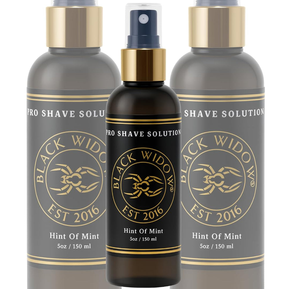 Black Widow spray mist in motion for fast, no‑mess application