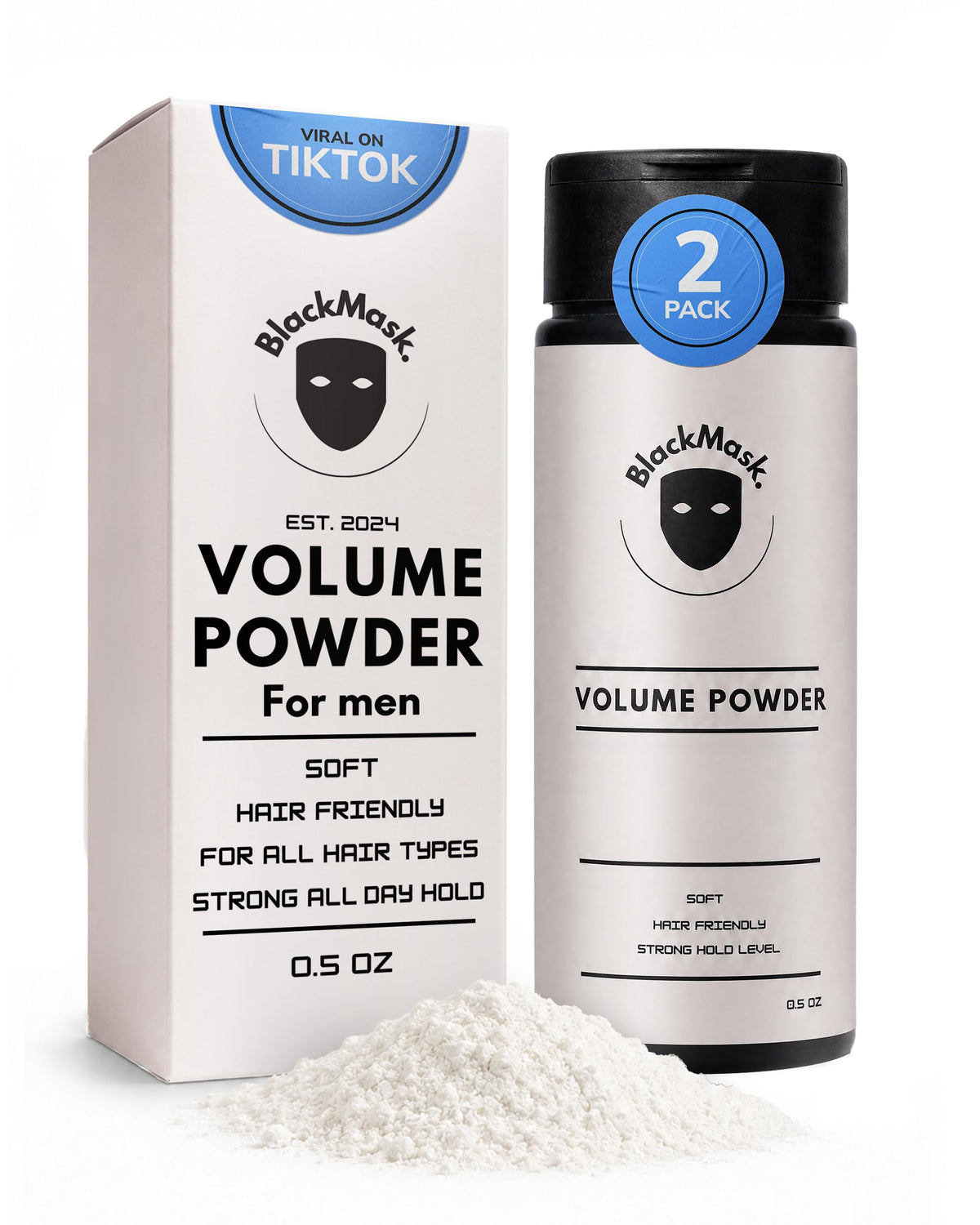 BlackMask front packaging showing product and two-pack convenience
