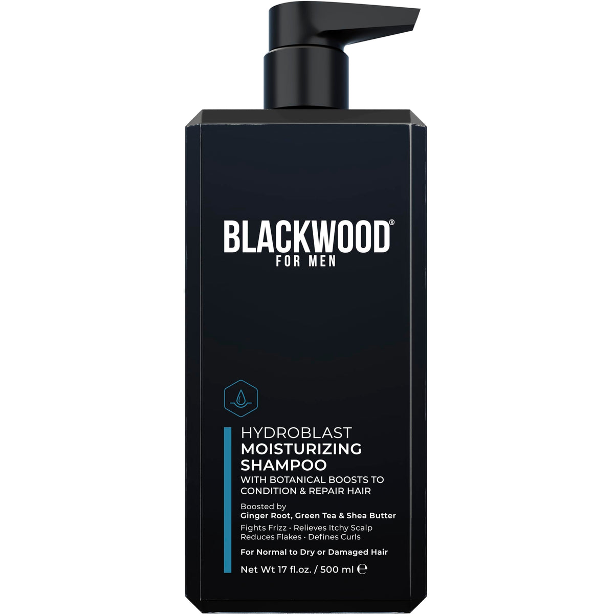 Blackwood For Men front packaging showing clean design and product benefits
