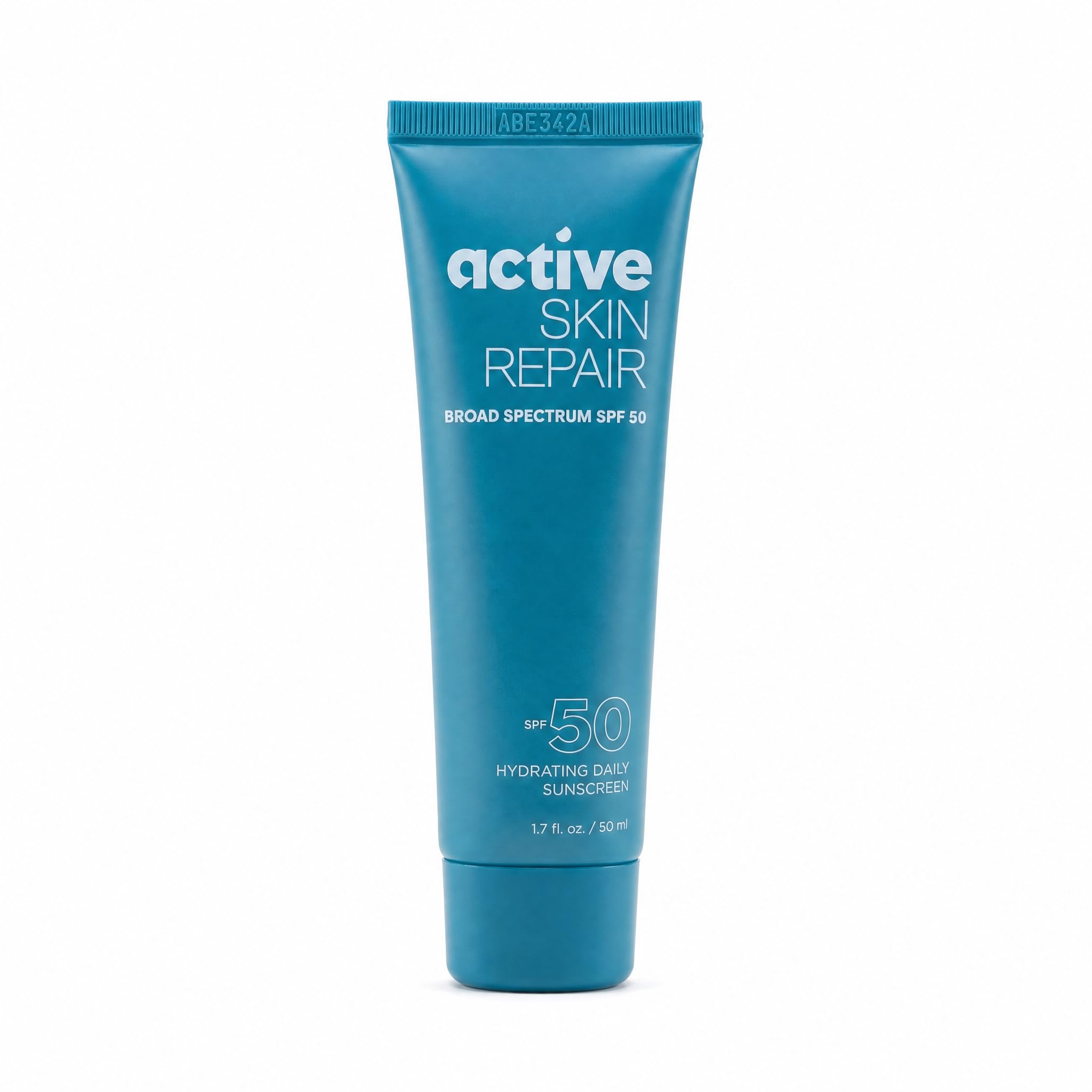 BLDG ACTIVE front packaging showing SPF 50 label and benefits