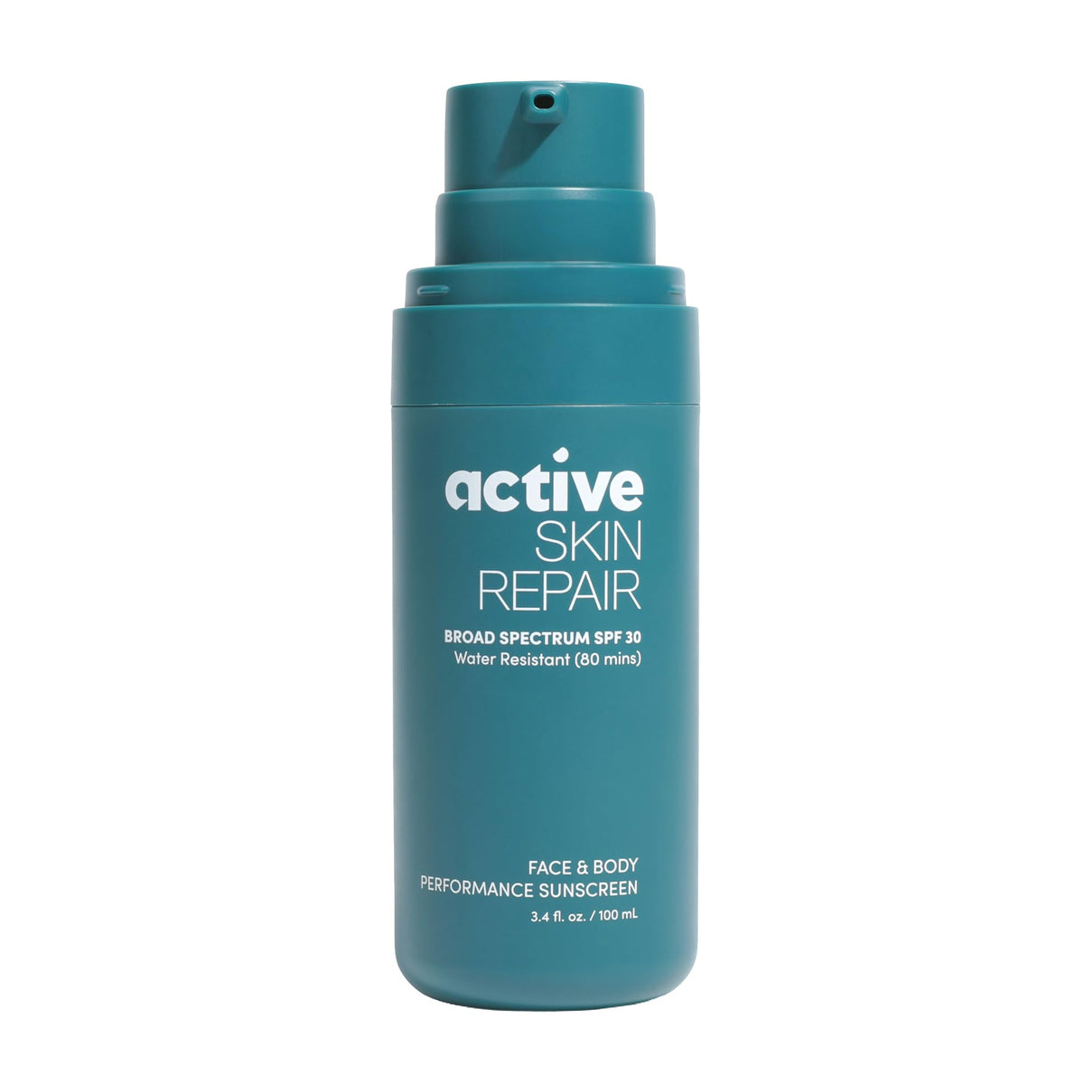 BLDG ACTIVE front packaging showing SPF 30 benefits and travel size